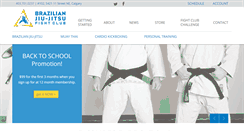 Desktop Screenshot of bjjfightclub.com